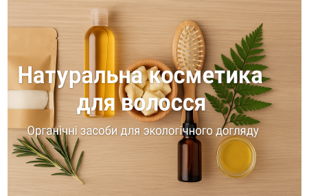 Натуральна косметика для волосся: як вибрати безпечний догляд