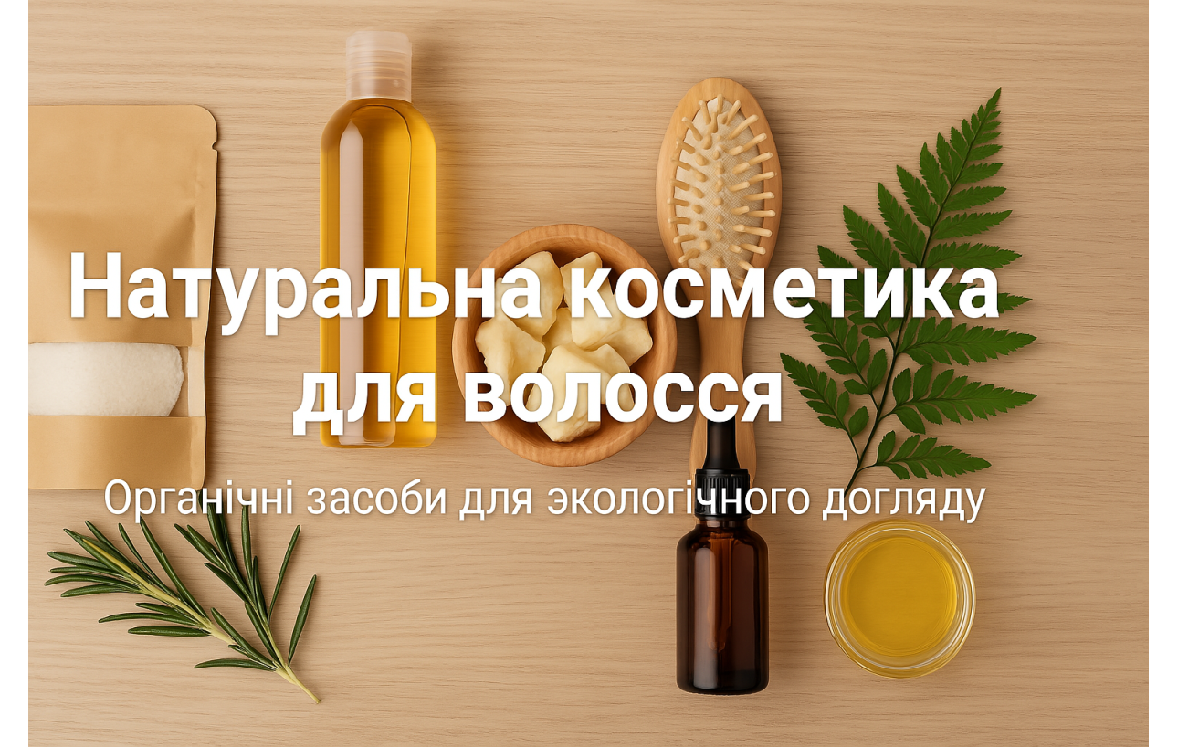 Натуральна косметика для волосся: як вибрати безпечний догляд