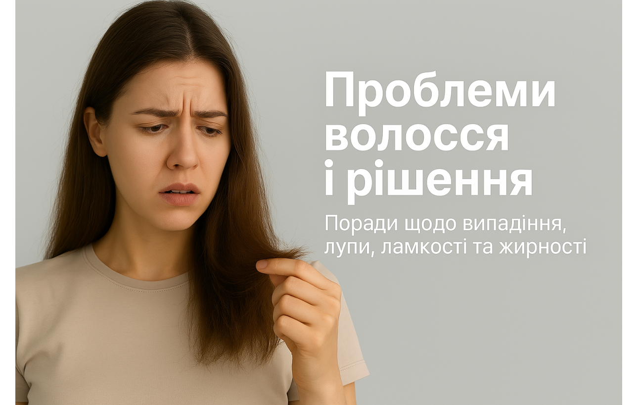 Проблеми з волоссям: чому воно випадає, ламається і як це вирішити